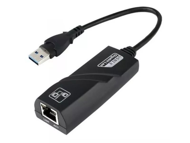 Adaptador Rj45 Usb 3.0 Gigabit Ethernet 10/100/1000 Mbps-0