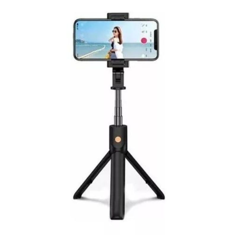 Baston Selfies Bluetooth Tripode 2 Soporte Plegable Tik Tok-0