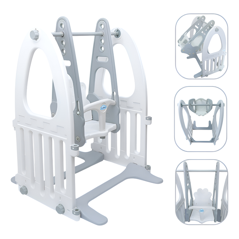 Columpio Bebe Ajustable De 4 Niveles Altura Juegos Ninos