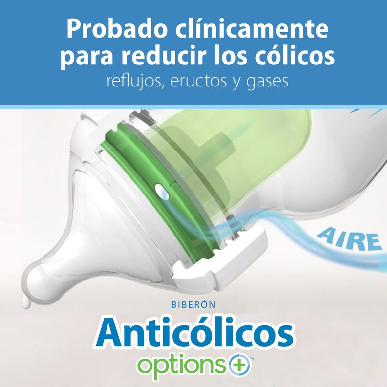 Mamadera Anticólico Boca Ancha 150ml, Elefante & Jirafa en la Jungla-3