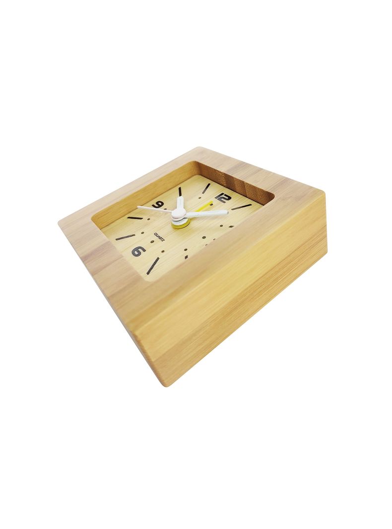 Reloj Despertador De Bamboo Garetto-0