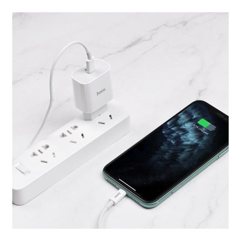 Cargador carga rápida C81A 3.0 USB a lightning con cable para Iphone-3
