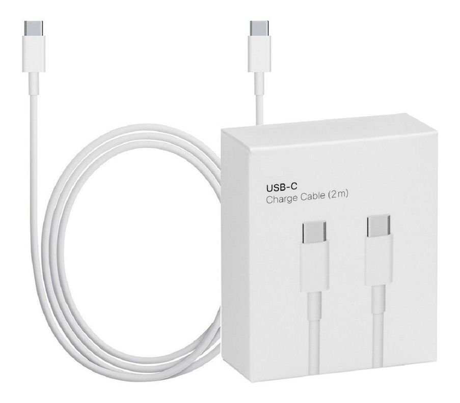 Cable Usb C Carga Rápida 2 Metros Macbook iPad -0