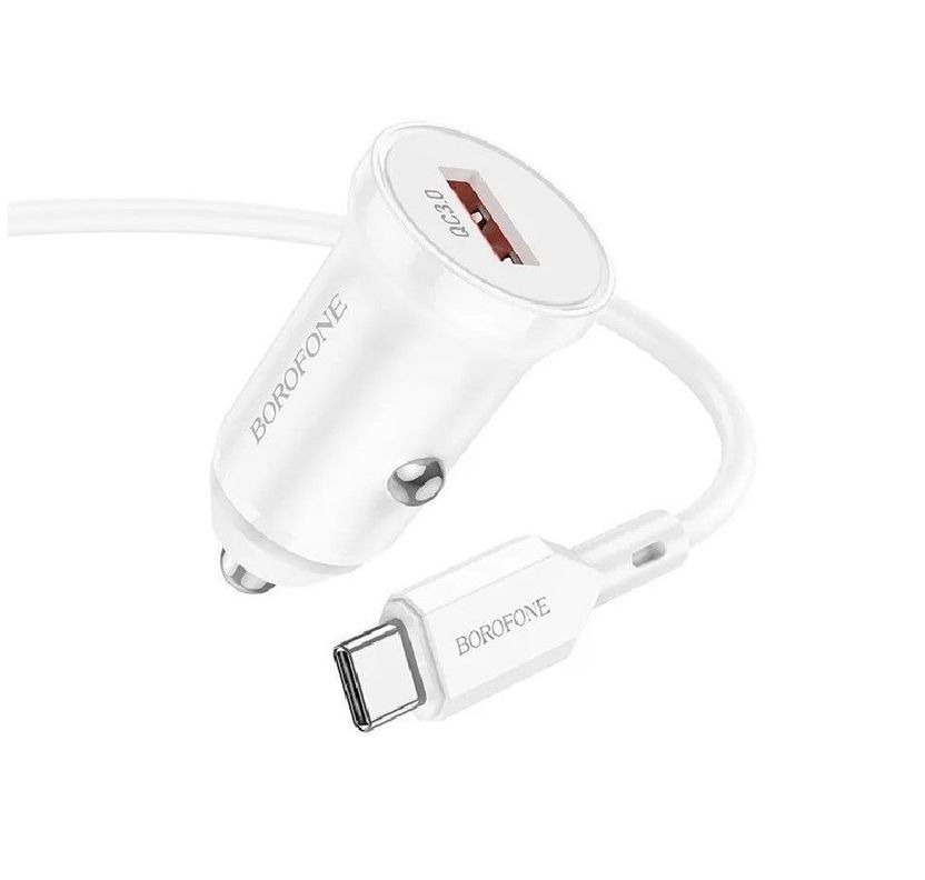 Cargador De Automovil Usb 18w Cable Tipo-C-2