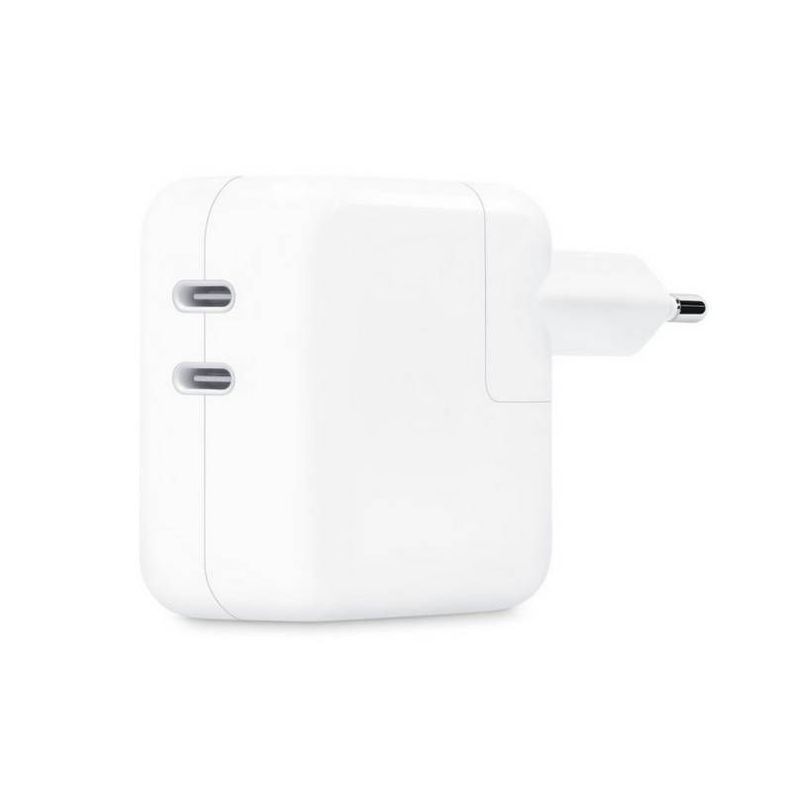 Adaptador USB-C Doble puerto 35W compatible iphone Ipad-0