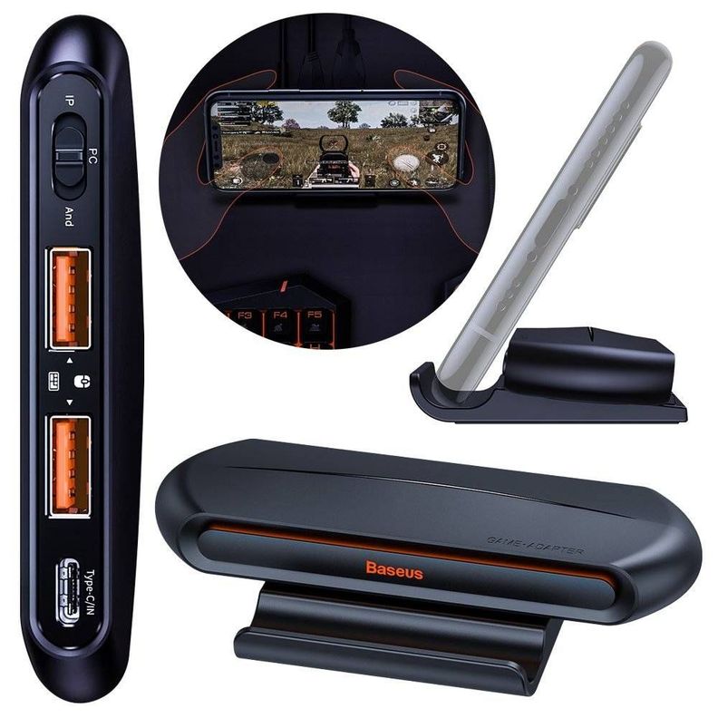 Gamo Mobile  iPad Game Adaptador Teclado Y Mouse-0