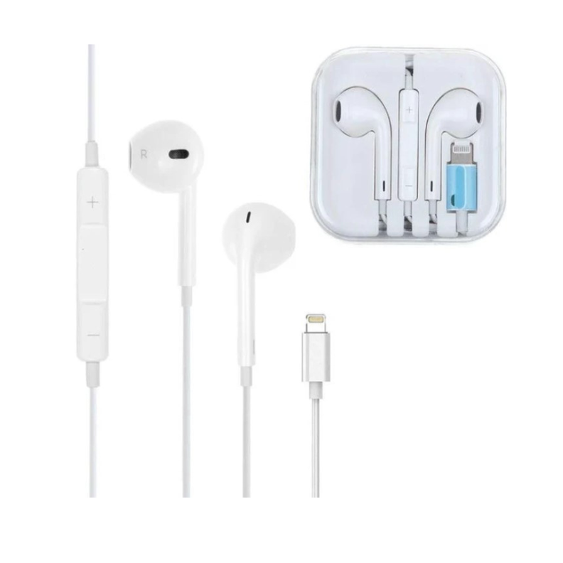 Audífonos Tipo Lightning para iPhone Compatible Alternativo-2
