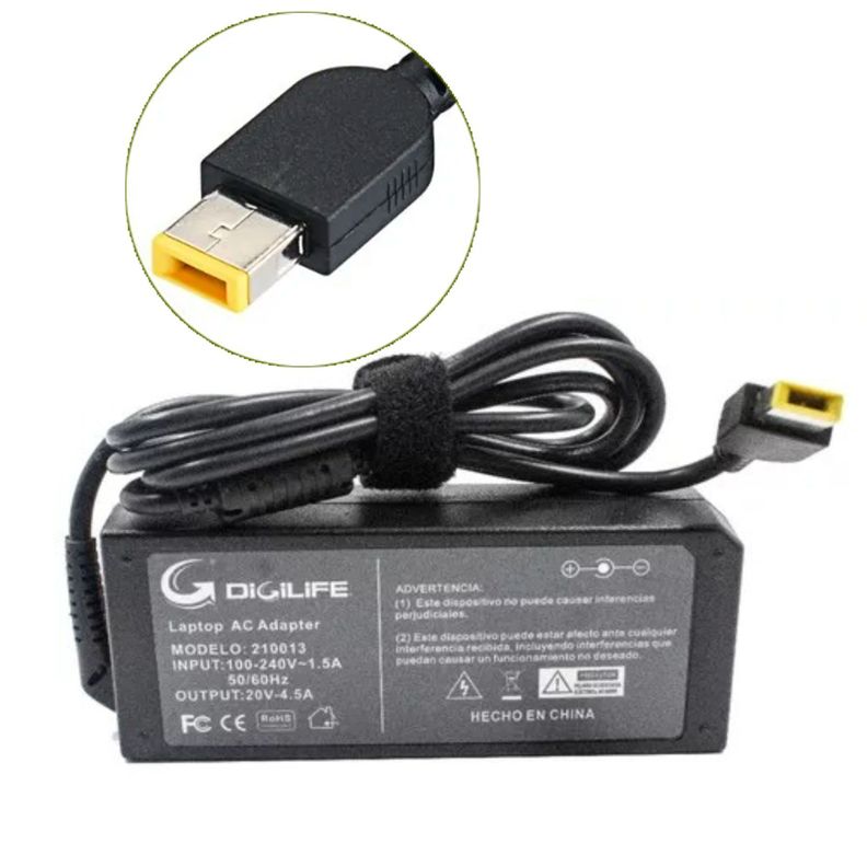Cargador Para Notebook Lenovo 20v 4,5a-0