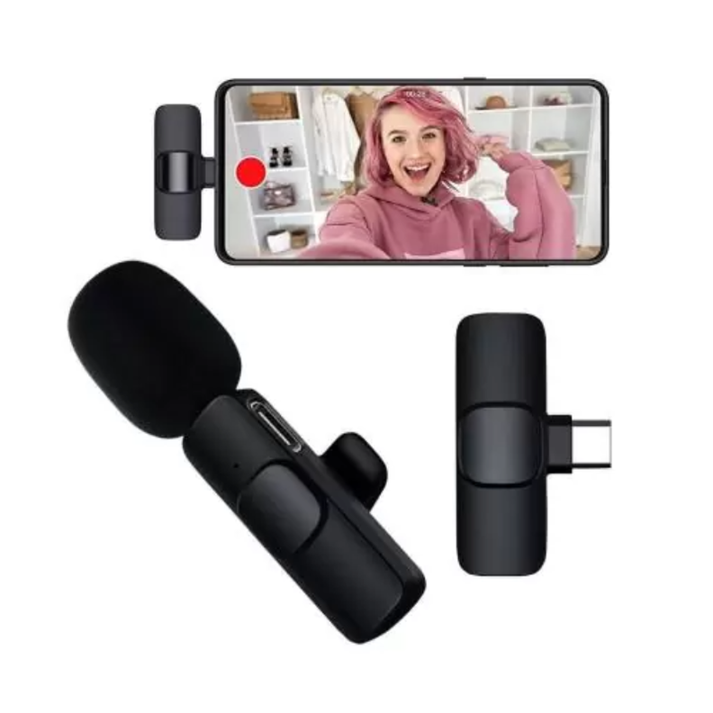 Micrófono Inalámbrico K8 para iPhone - Android tipo C-0