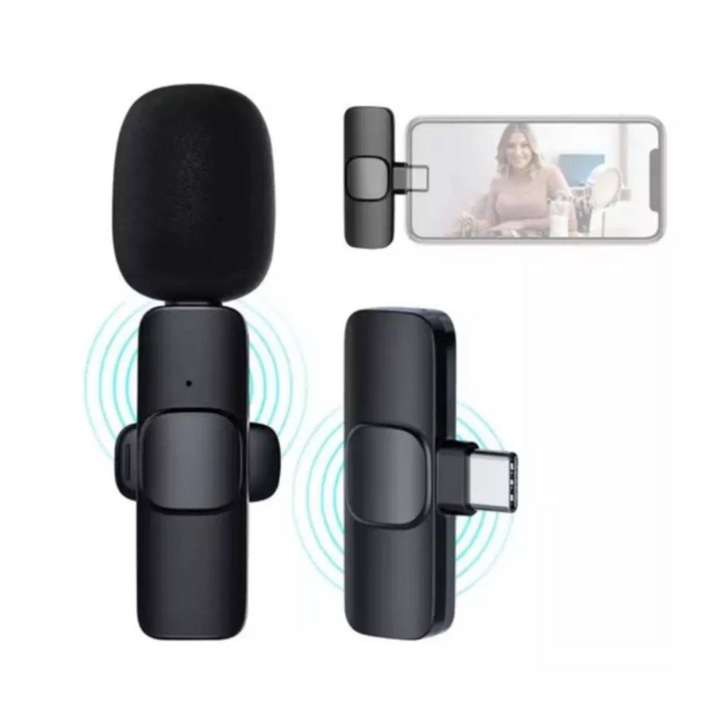 Micrófono Inalámbrico K8 para iPhone - Android tipo C-3