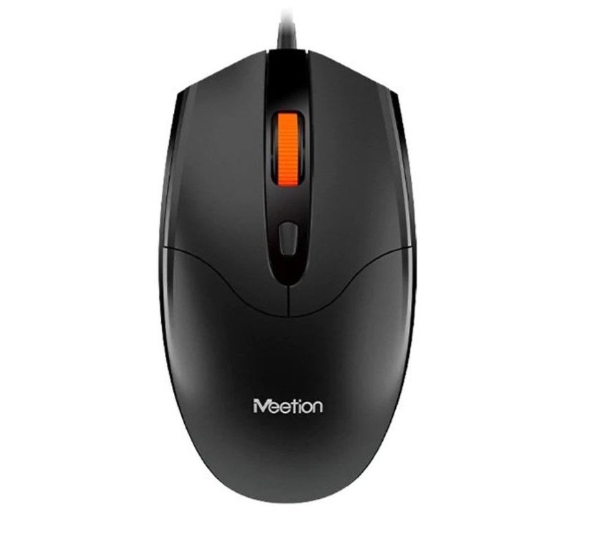 Mouse Óptico Con Cable 1600 Dpi Mt-m362  Negro-0