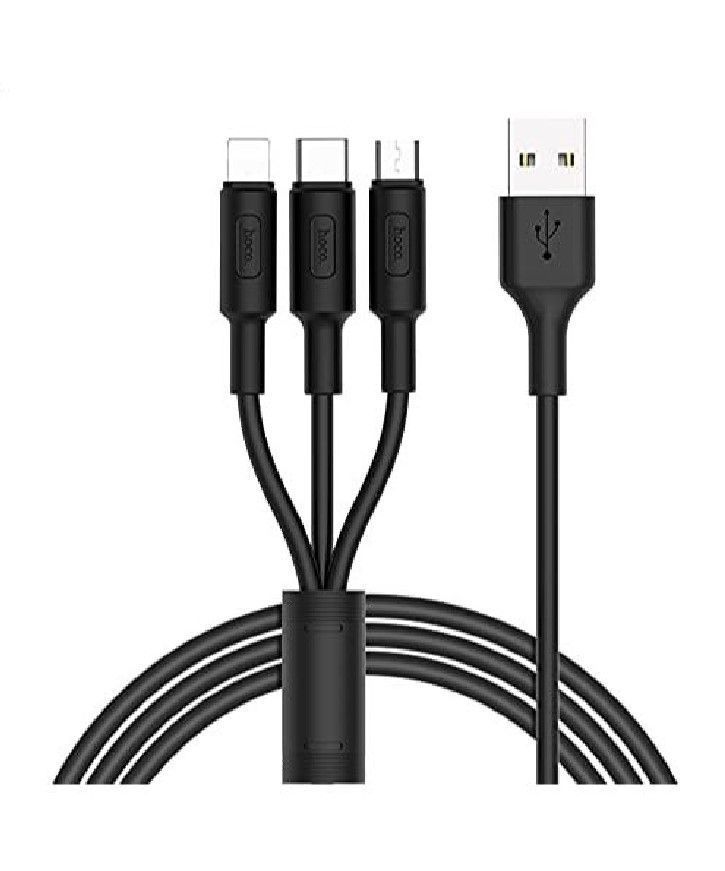 Cable Usb To Lightning Micro-usb Type-c X25 Soarer-1
