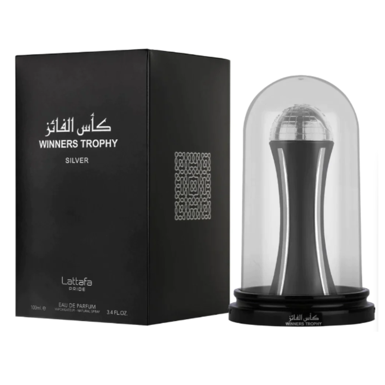 Pride Winner Trophy Silver 100ML Edp Unisex Lattafa-0