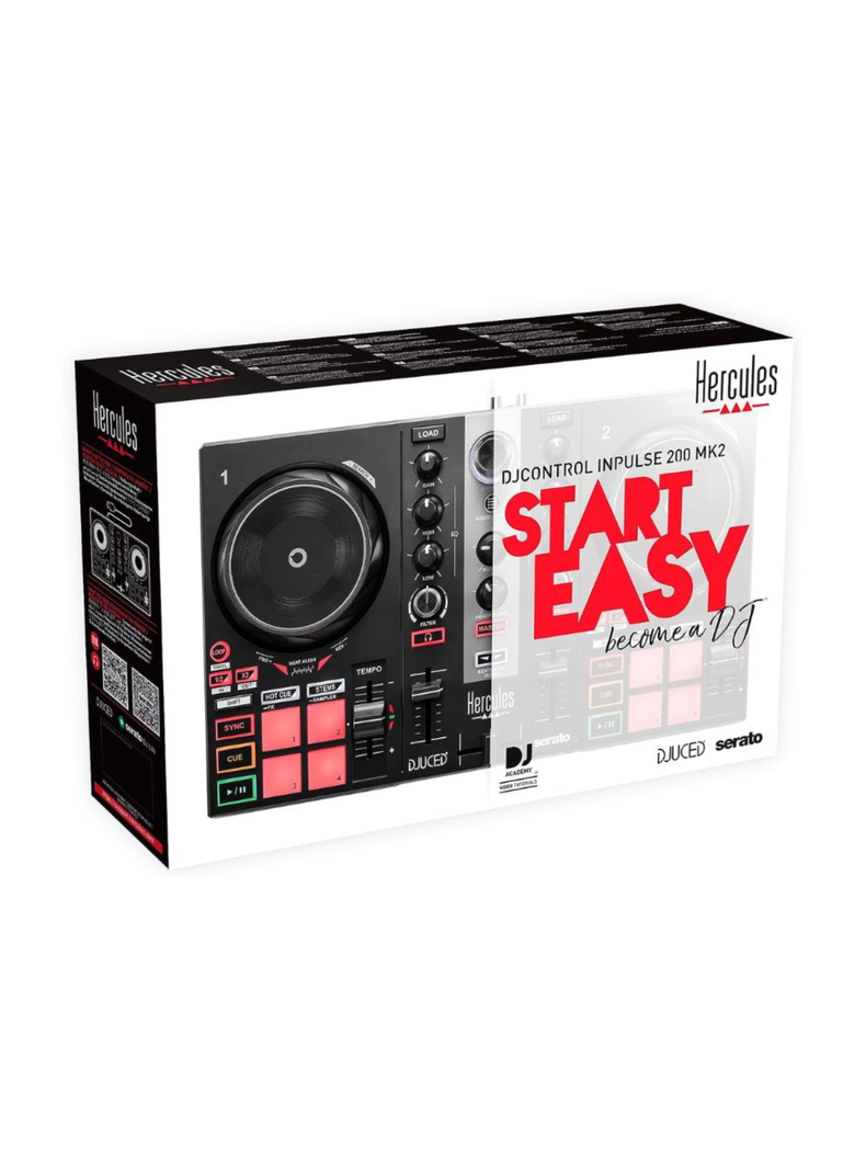 Hercules DJControl Inpulse 200 MK2 – Domina la Música con Precisión-2
