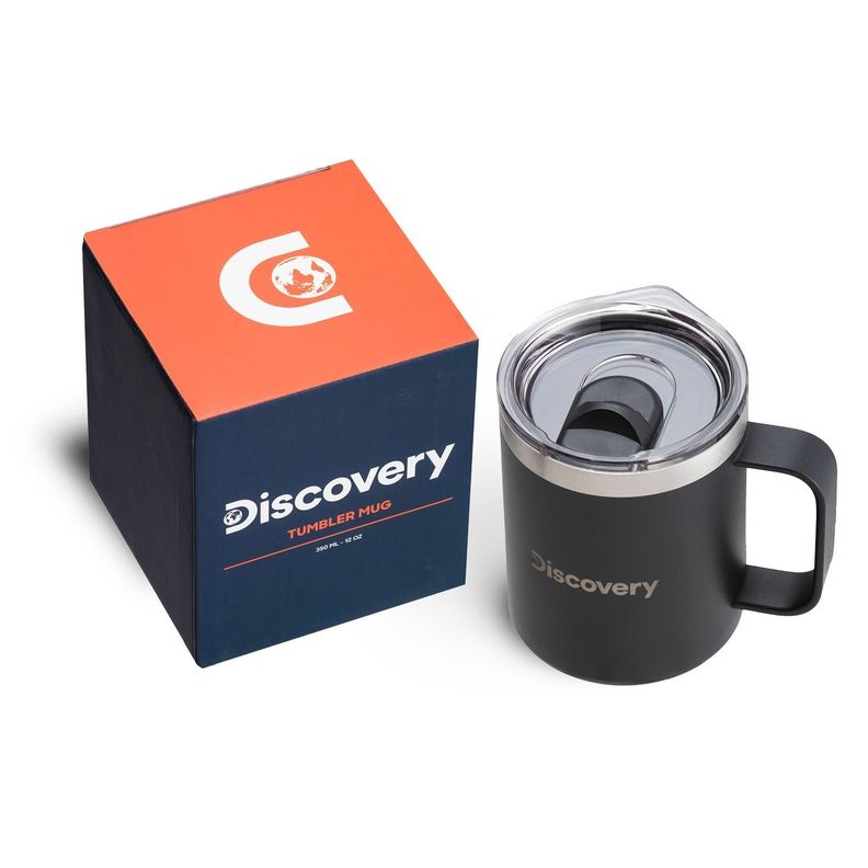 TAZA TERMICA TAPA MAGNETIC SLIDER 350 ML TERMO MUG DISCOVERY-1