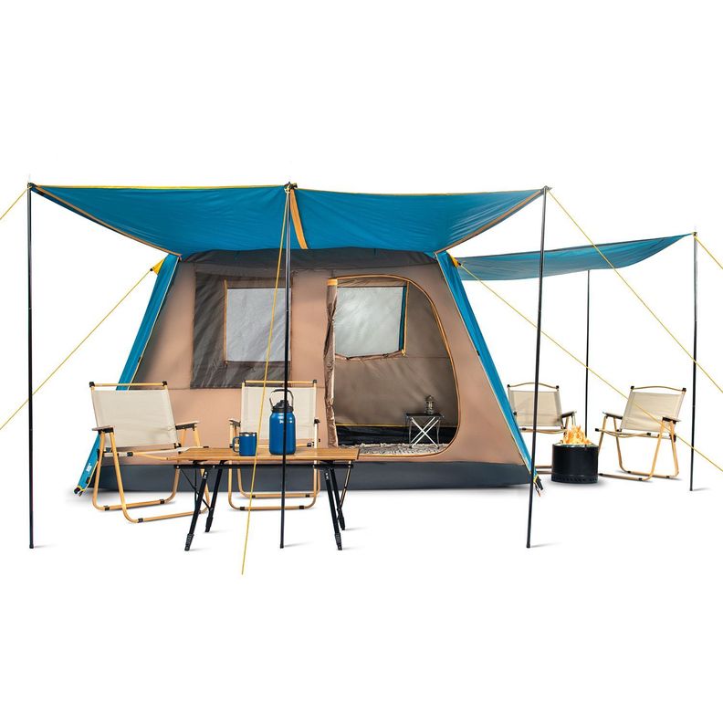 Carpa Camping Dolomites 6, 6 personas techo largo 3000 mm-0