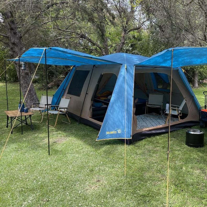 Carpa Camping Dolomites 6, 6 personas techo largo 3000 mm-2