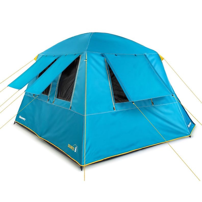 Carpa Camping Dolomites 6, 6 personas techo largo 3000 mm-4