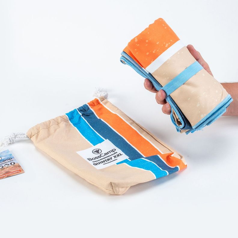 Toalla Playa Microfibre Extra Grande XXL Quintay Bosscamp (180 x 200)-4