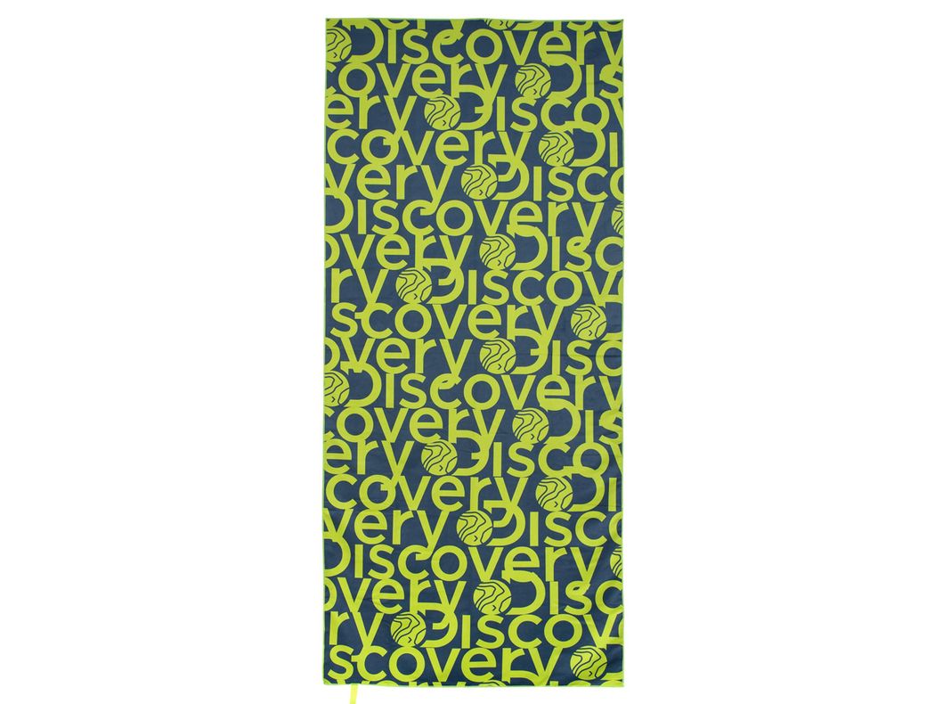 Toalla Microfibra grande Verde - Gris Discovery (90 x 200)-3