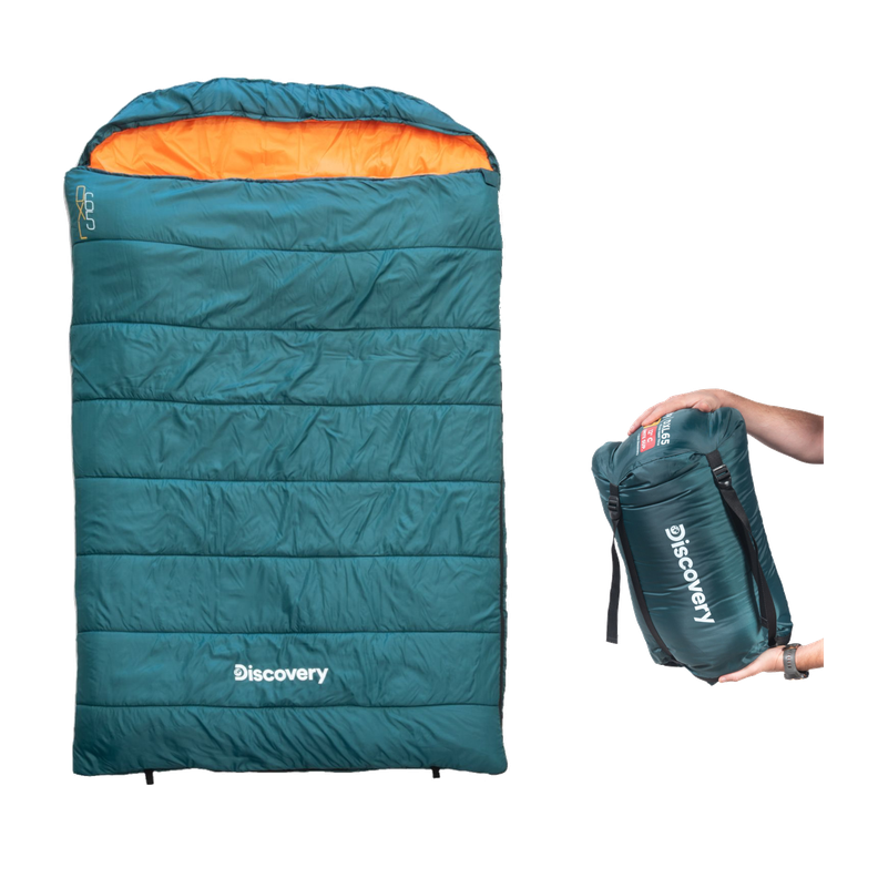 Saco de Dormir Doble DXL65, 2 Personas-0