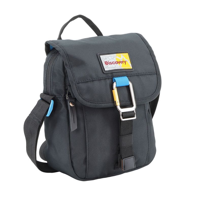 Bolso cruzado viaje ICON Discovery RPET 2,8L Negro