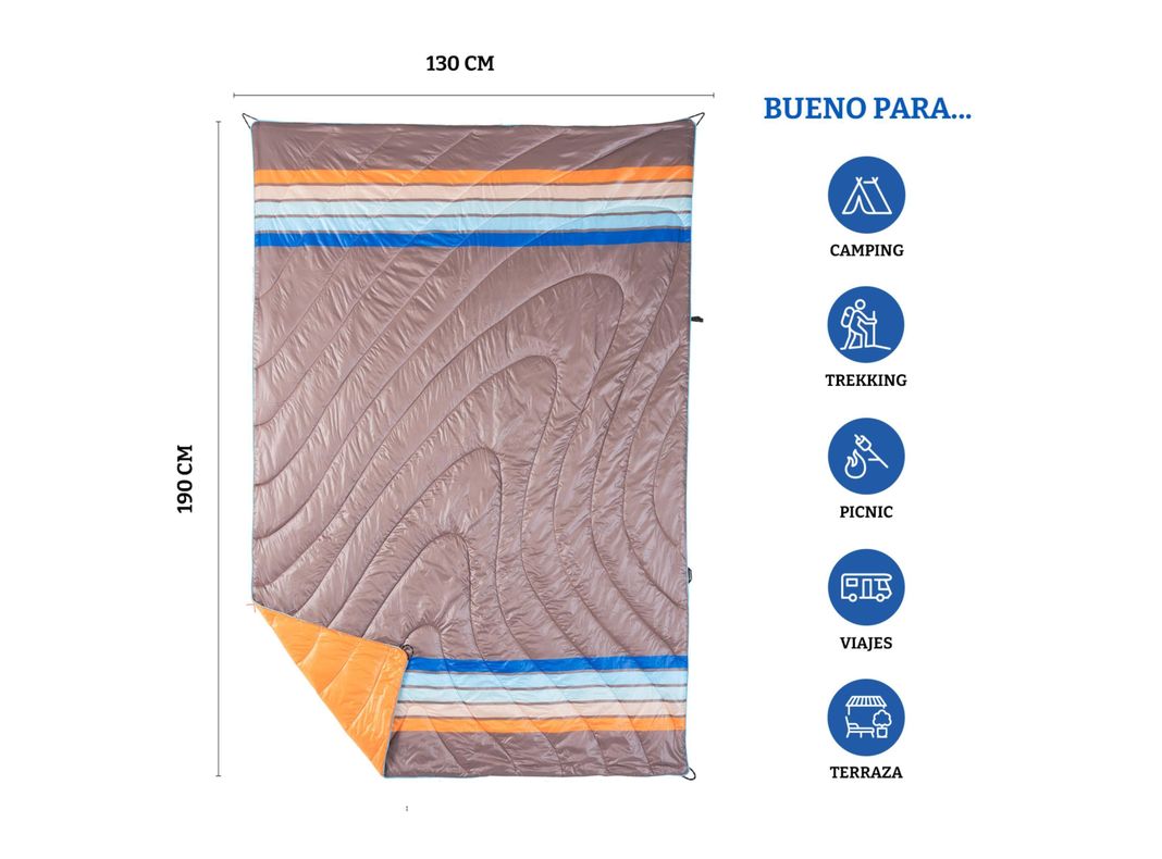 Manta Térmica Blanket Quintay Bosscamp (130 x 190)-1