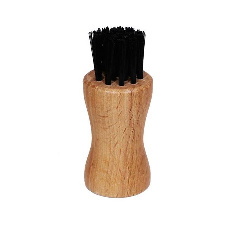 Cepillo de Limpieza Irving Barber Company con Base de Madera-0