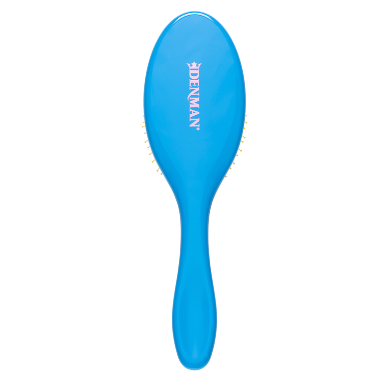 Cepillo Desenredante Denman Tangle Tamer Gentle Celeste-1