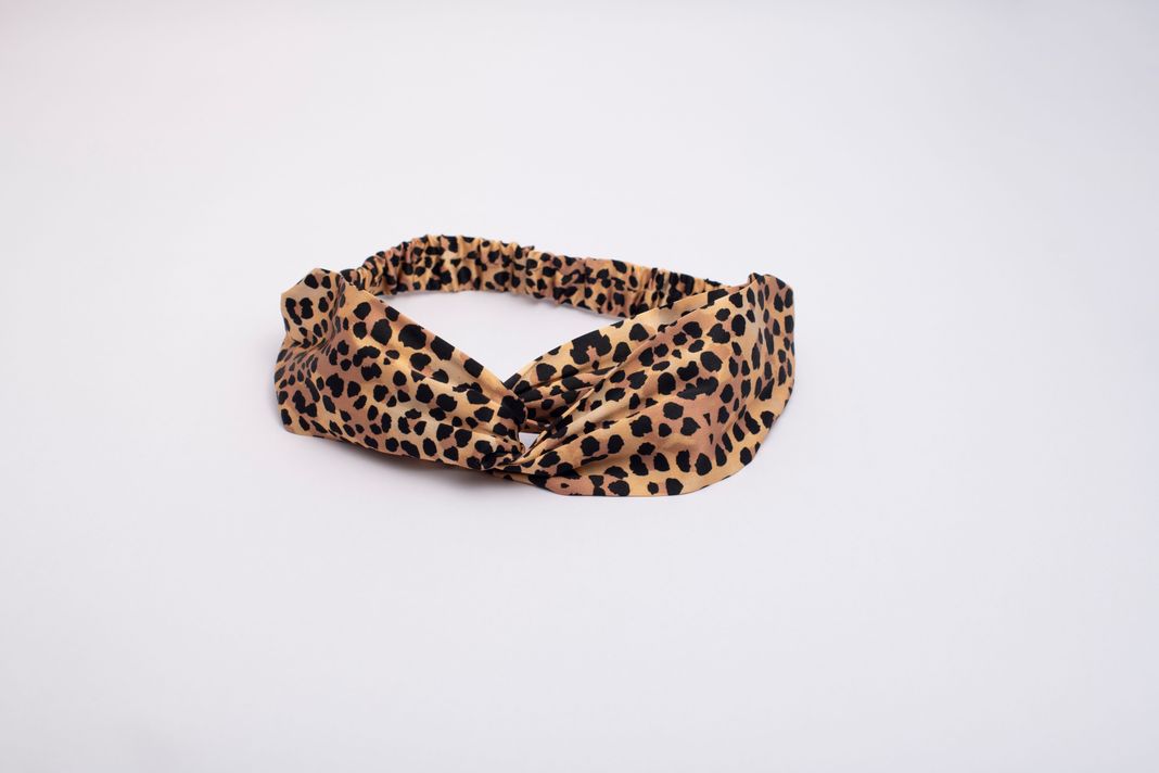Cintillo de Seda Marina Colorina 22 momme Animal Print -0