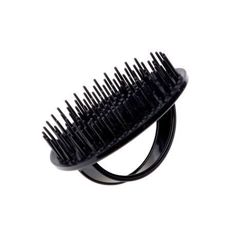 Cepillo para Masajes y Desenredar Denman Bebop Negro-0