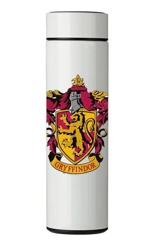TERMO DIGITAL CON TERMÓMETRO - GRYFFINDOR - 450 ML-0