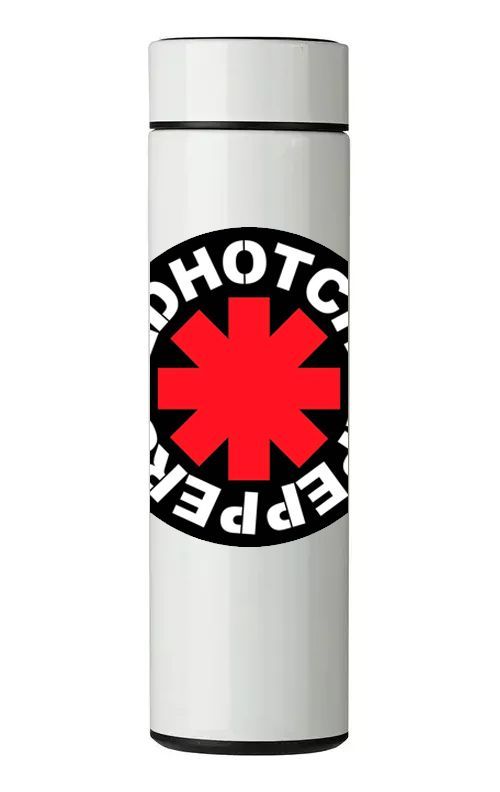 TERMO DIGITAL CON TERMÓMETRO - RED HOT CHILI PEPPERS (2) - 450 ML-0