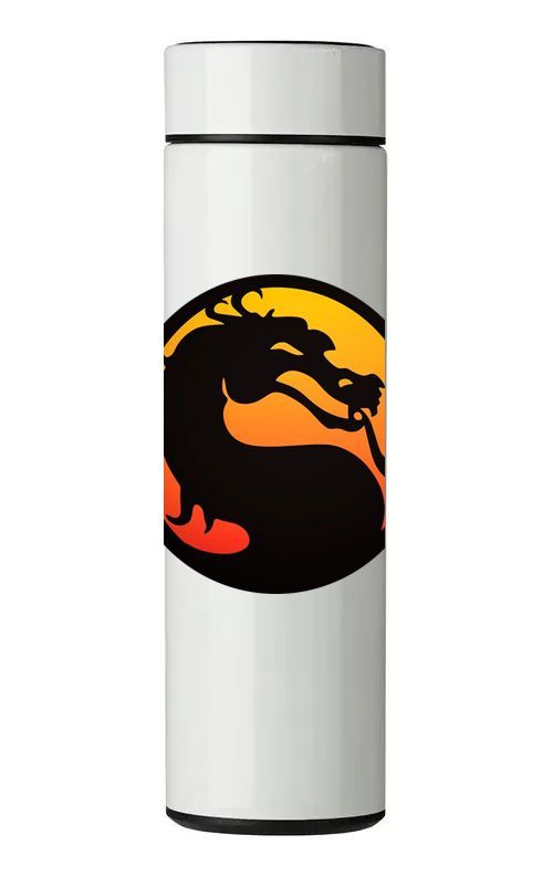 TERMO DIGITAL CON TERMÓMETRO - MORTAL KOMBAT - 450 ML-0
