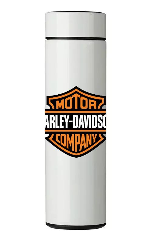 TERMO DIGITAL CON TERMÓMETRO - HARLEY DAVIDSON - 450 ML-0