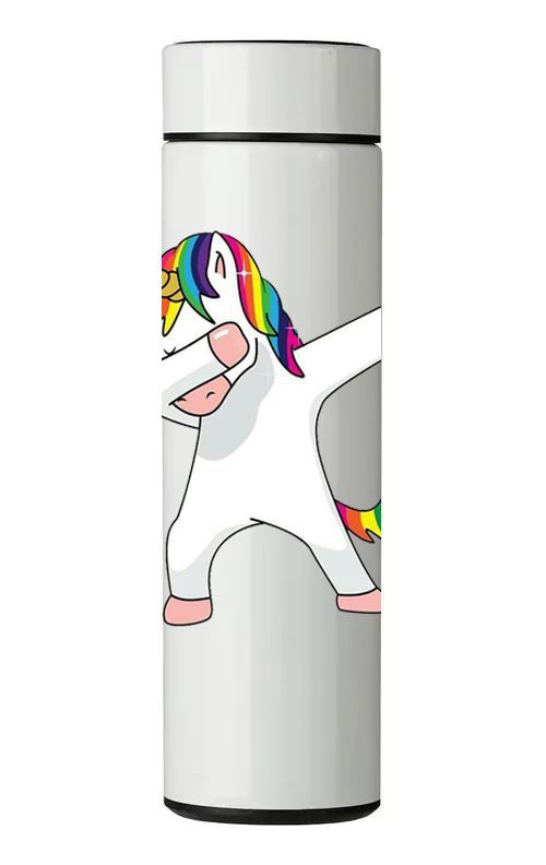 TERMO DIGITAL CON TERMÓMETRO - UNICORNIO 02 - 450 ML-0