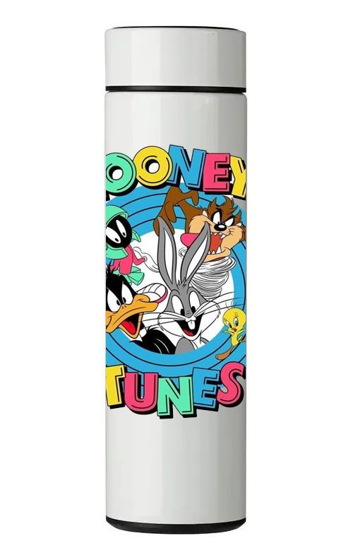 TERMO DIGITAL CON TERMÓMETRO - LOONEY TUNES (2) - 450 ML-0