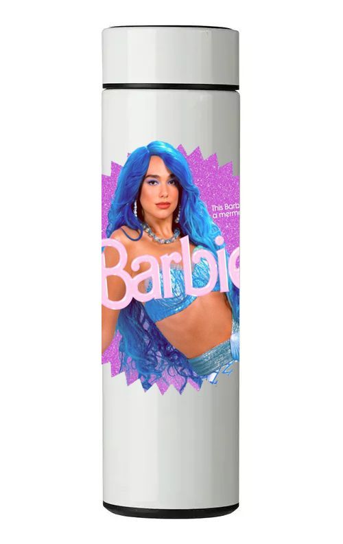 TERMO DIGITAL CON TERMÓMETRO - DUA LIPA MODELO - 450 ML-0