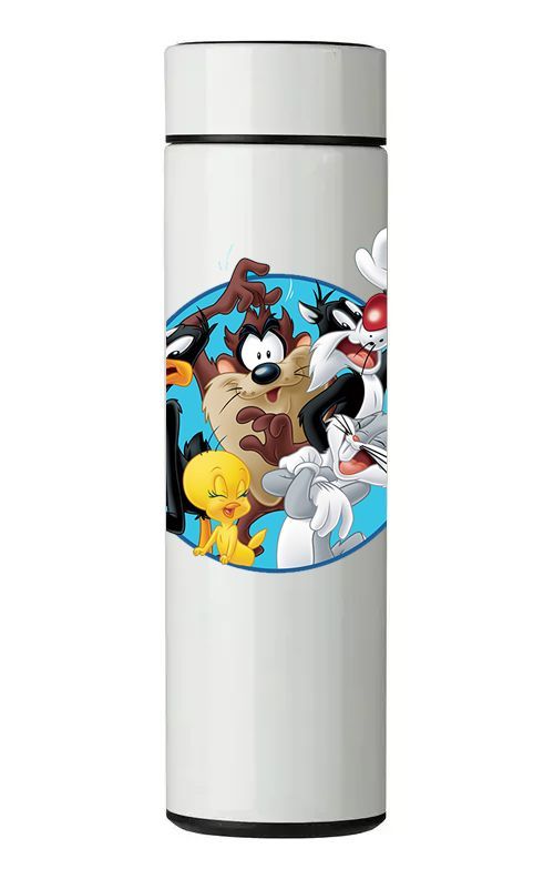 TERMO DIGITAL CON TERMÓMETRO - LOONEY TUNES (3) - 450 ML-0