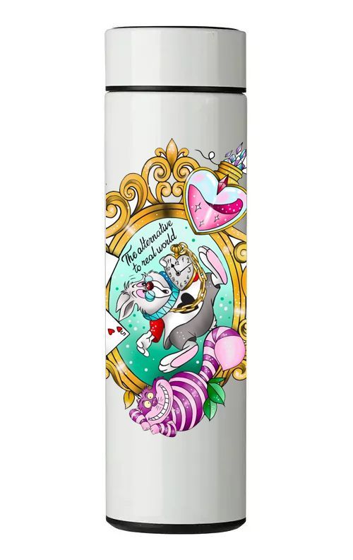 TERMO DIGITAL CON TERMÓMETRO - WONDERLAND - 450 ML-0