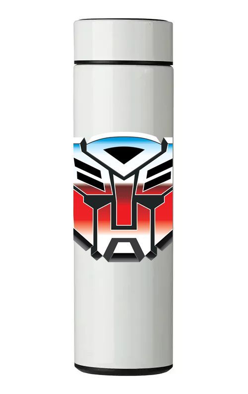 TERMO DIGITAL CON TERMÓMETRO - TRANSFORMERS - 450 ML-0