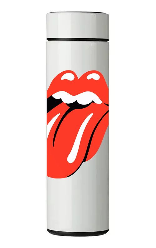 TERMO DIGITAL CON TERMÓMETRO - ROLLING STONES (3) - 450 ML-0