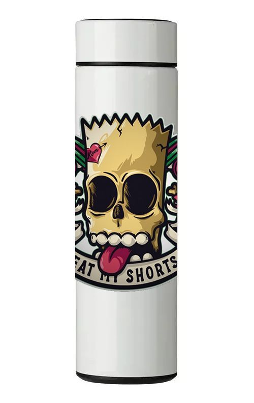 TERMO DIGITAL CON TERMÓMETRO - EAT MY SHORTS - 450 ML-0