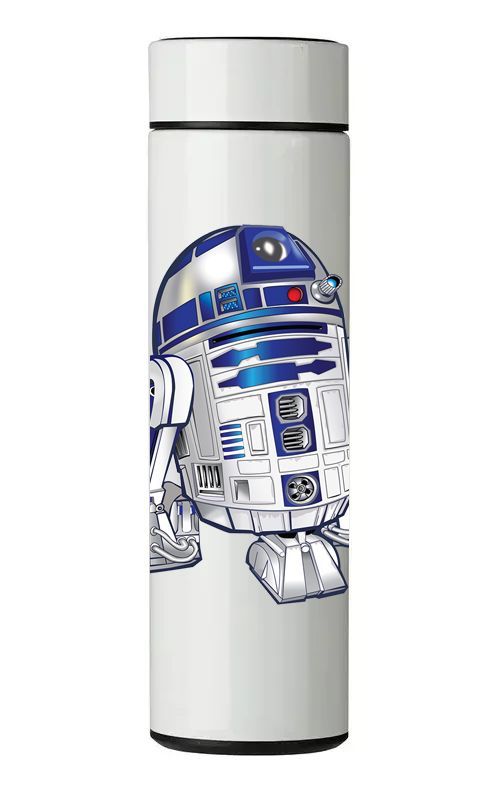 TERMO DIGITAL CON TERMÓMETRO - R2D2 - 450 ML-0