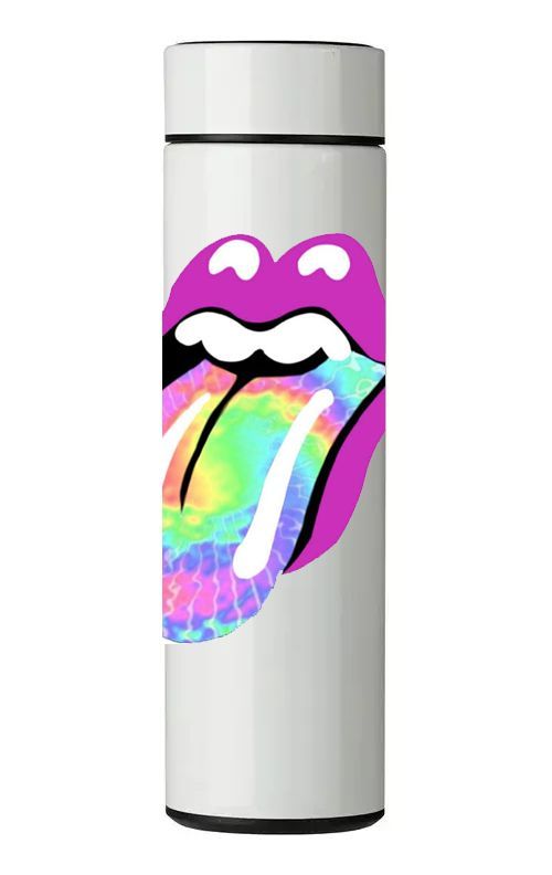 TERMO DIGITAL CON TERMÓMETRO - ROLLING STONES - 450 ML-0