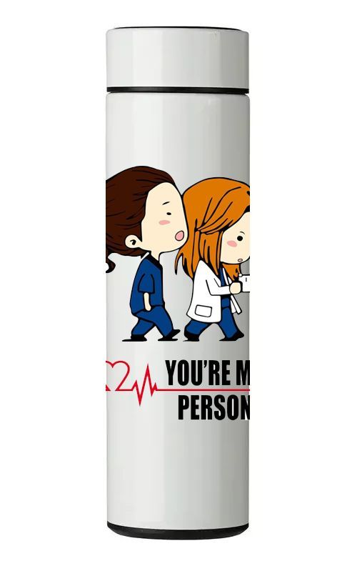TERMO DIGITAL CON TERMÓMETRO - GREY´S ANATOMY - 450 ML-0