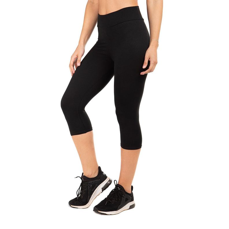 Calza Deportiva Yoga Negra-0