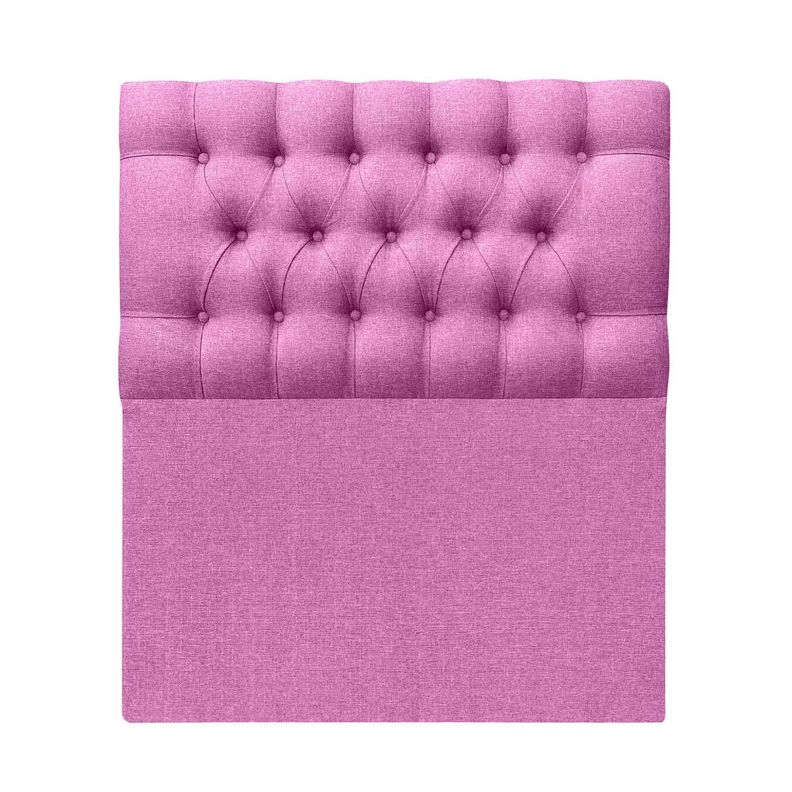 Respaldo Capitoné 1 plaza Lino Fucsia-0