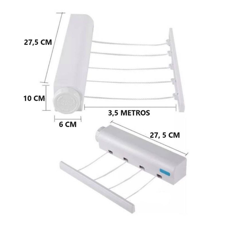 colgador retractil tendero tendedero retractil para ropa-1