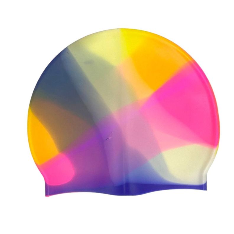 Set gorro de piscina y lentes de natación verano niños y adulto-1
